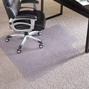 ES Robbins 124381 Chair Mat Extra-High Pile Carpet, 46"x60", Beveled Edge