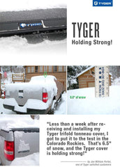 Tyger Auto T3 Tri-Fold Truck Bed Tonneau Cover TG-BC3J1060 Works with 2020 Jeep Gladiator (JT) | Without Rail System