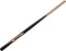 EliteShade Snooker Transfer Design Pool Cue in Black Weight: 18 oz.