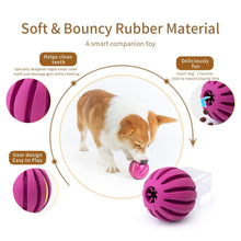 Load image into Gallery viewer, EETOYS Dog Treat Ball Non Toxic Rubber Dog Ball Food Dispensing IQ Dog Toy Reduce Boredom Dental Hygiene Teething by EETOYS MARKET LEADER PET LOVER
