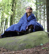Load image into Gallery viewer, Horizon Hound Down Camping Blanket - Outdoor Lightweight Packable Down Blanket Compact Waterproof and Warm for Camping Hiking Travel - 650 Fill Power
