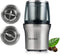 Secura Electric Coffee Grinder and Spice Grinder with 2 Stainless Steel Blades Removable Bowls