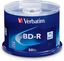 Verbatim BD-R 25GB 16X Blu-ray Recordable Media Disc - 10 Pack Spindle - 97238