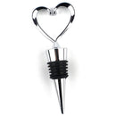 Lovelyou 11 Stainless Steel Love Design Heart Shape Wine and Beverage Bottle Stoppers (Set of 10)