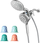 VOLUEX IN208C2 Aromatherapy Combination Handshower and Rainshower with INLY Shower Capsules, Chrome