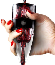 Load image into Gallery viewer, Andre Lorent Vinluxe PRO Wine Aerator, Diffuser, Pourer, Decanter - Black - With Gift Carrying Pouch
