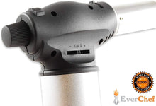 Load image into Gallery viewer, EverChef Premier Culinary Kitchen Torch - Chef Recommended - Professional Grade with Safety Features - Refillable Butane Blow Torch - Great for Crème Brulee, Pastries and Other Delicious Dishes
