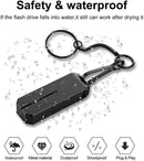 USB Flash Drive 1000gb External Storage Thumb Drive Portable USB Stick Pen Drive Keychain Memory Stick for Daily Storage (1TB Black)