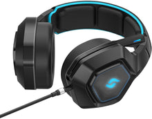 Load image into Gallery viewer, Sliq Gaming Scorpio Gaming Stereo Headset/Headphone with Microphone/Mic for PC, PS4, Xbox One, Nintendo Switch, Mobile, Tablet – in-line Audio Controls – LED – 3.5mm Jack
