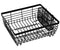 TQVAI Kitchen Dish Drying Rack with Full-Mesh Silverware Basket Holder, White