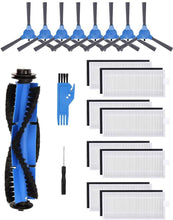 Load image into Gallery viewer, Replacement Parts for Eufy RoboVac 11S, RoboVac 30, RoboVac 30C, RoboVac 15T, RoboVac 15C, RoboVac 12, RoboVac 35C Vacuum Filters, Side Brushes,Rolling Brushes
