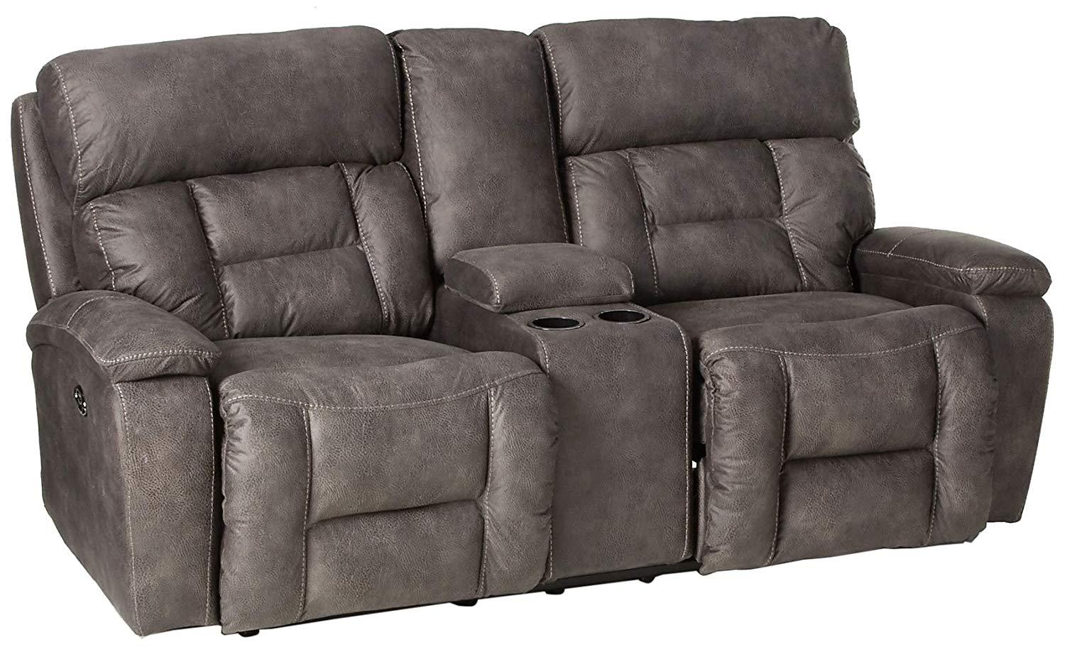 Lane Home Furnishings 50755BR-195 Dorado Charcoal CUDDLER RECLINER