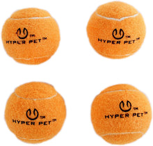 Load image into Gallery viewer, Hyper Pet Tennis Balls for Dogs, Pet Safe Dog Toys for Exercise and Training, Pack of 4, Orange
