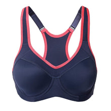 Load image into Gallery viewer, SYROKAN Women&#39;s Full Support High Impact Racerback Lightly Lined Underwire Sports Bra
