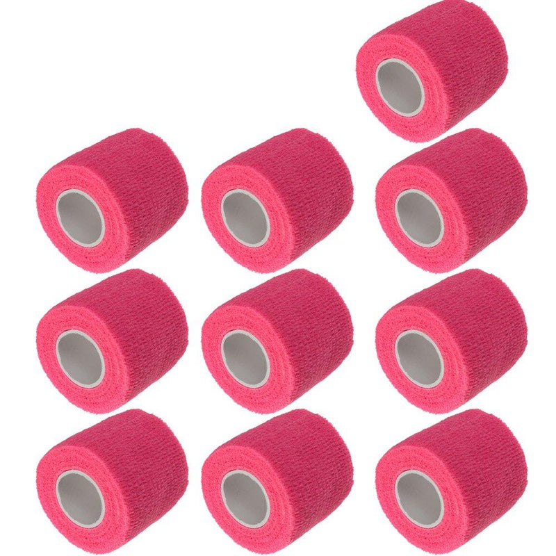 ESUPPORT 2 Inches X 5 Yards Self Adherent Cohesive Wrap Bandages Strong Elastic First Aid Tape for Wrist Ankle Pack of 10