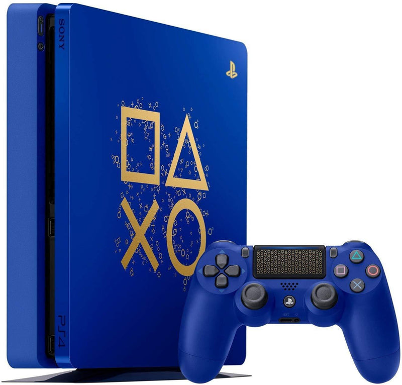 PlayStation 4 Slim 1TB Limited Edition Console - Days of Play Bundle [Discontinued]