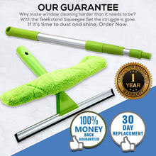 Load image into Gallery viewer, Telescopic Squeegee Window Cleaner Kit! Shower Squeegee, Window Cleaning Tools, Car Windshield Tool and Doors - Indoor/Outdoor Washing Equipment with Telescoping Pole
