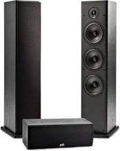 Load image into Gallery viewer, Polk T50 150 Watt Home Theater Floor Standing Tower Speaker (Single) - Premium Sound at a Great Value | Dolby and DTS Surround
