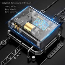 Load image into Gallery viewer, Portable AIR Compressor Tire Inflator WindGallop Car Air Pump with Digital Preset Pressure Gauge Auto Shut Off DC 12V Extra Nozzle LED Light For Car Tyre Basketball Motorcycle Bicycle Pool Toys
