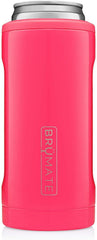 BrüMate Hopsulator Slim Double-walled Stainless Steel Insulated Can Cooler for 12 Oz Slim Cans (Stainless)