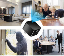 Load image into Gallery viewer, 【Upgraded】 Spy Camera Charger Hidden Cameras Nanny Cam USB Wall Adapter HD 1080P Mini Cams Plug for Home Security Motion Detection Up to 128GB Micro SD
