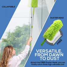 Load image into Gallery viewer, Telescopic Squeegee Window Cleaner Kit! Shower Squeegee, Window Cleaning Tools, Car Windshield Tool and Doors - Indoor/Outdoor Washing Equipment with Telescoping Pole
