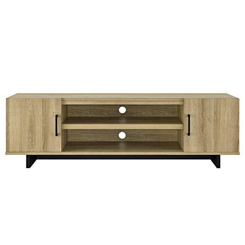 Ameriwood Home Southlander TV Stand, Black Oak