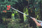 Worth Garden Long Reach Tree Pruner, 4ft Lightweight Cut and Hold Pruning Trimmer