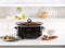 Crockpot SCV800-B, 8-Quart Oval Manual Slow Cooker, Black