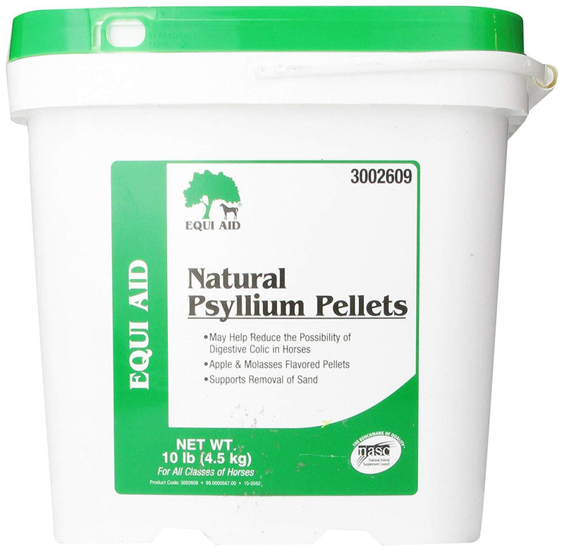 Equi Aid Natural Psyllium Fiber Pellets Digestive Aid for Horse