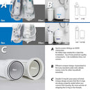 PureDrop RTW5 Under Sink 5 Stage Reverse Osmosis Drinking Water Filtration System with Extra Pre-Filter Set