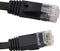 Hping-Tec Cat6 Flat Ethernet Patch Cable, 100-Feet - Black