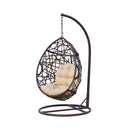 Christopher Knight Home 239197 | Outdoor Wicker Tear Drop Hanging Chair | in Brown