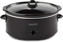 Load image into Gallery viewer, Crockpot SCV800-B, 8-Quart Oval Manual Slow Cooker, Black
