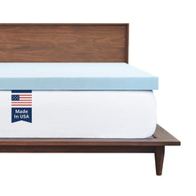 Load image into Gallery viewer, ViscoSoft Memory Foam Mattress Topper Twin XL | 3 Inch Reflex Gel Mattress Pad

