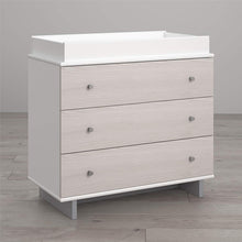 Load image into Gallery viewer, Little Seeds Maple Lane Dove 3 Drawer Dresser, White
