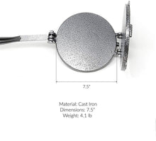 Load image into Gallery viewer, Alpha Living Tortilla Press and Pataconera 7.5 Inch Cast Iron Heavy Gauge Flour Corn Press 50421
