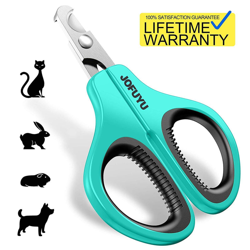 Updated 2019 Version Cat Nail Clippers and Trimmer - Professional Pet Nail Clippers and Claw Trimmer – Best Cat Claw Clippers for Bunny Rabbit Puppy Kitten Ferret Kitty and Small Animals - Sharp, Safe