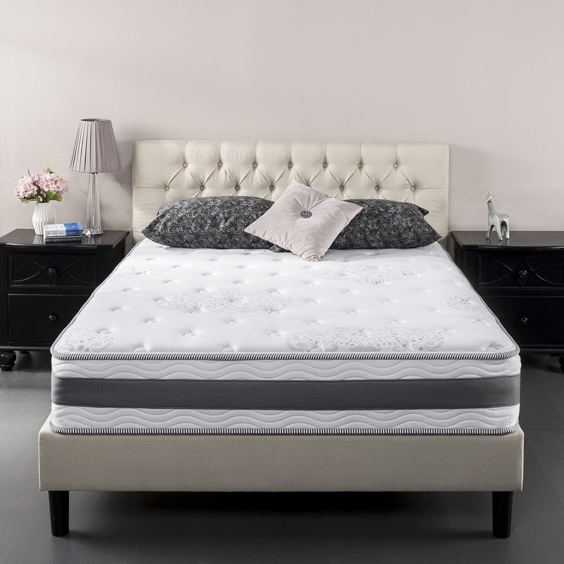 Zinus 14 Inch Gel-Infused Memory Foam Hybrid Mattress, Queen