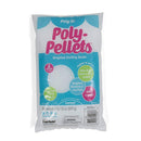 Fairfield Fil Poly Pellets Weighted Stuffing Beads, 6 Pound Pour and Store Bag, White