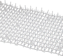 Load image into Gallery viewer, Tapix Cat Scat Mat Clear Anti-cat Network with Spikes Digging Stopper - Cat Deterrent Mat for Indoor and Outdoor 8 feet x 12 inches with 6 Staples
