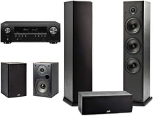 Load image into Gallery viewer, Polk T50 150 Watt Home Theater Floor Standing Tower Speaker (Single) - Premium Sound at a Great Value | Dolby and DTS Surround
