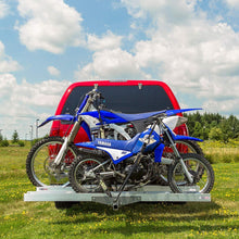 Load image into Gallery viewer, Black Widow AMC-600-2 Aluminum Double Motorcycle Carrier – 600lb. Capacity
