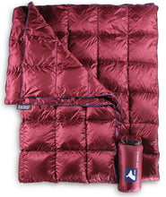 Load image into Gallery viewer, Horizon Hound Down Camping Blanket - Outdoor Lightweight Packable Down Blanket Compact Waterproof and Warm for Camping Hiking Travel - 650 Fill Power
