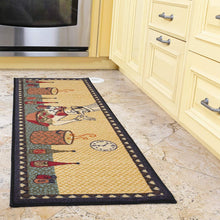 Load image into Gallery viewer, Ottomanson siesta collection runner rug, 20&quot;X59&quot;, Beige Kitchen Chef
