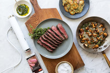 Load image into Gallery viewer, Malaha Joule Sous Vide, 1100 Watts, White Body, Stainless Steel Cap &amp; Base
