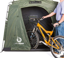 Load image into Gallery viewer, The YardStash III: Space Saving Outdoor Bike Storage, Garden Storage and Pool Storage
