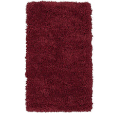 Load image into Gallery viewer, Ottomanson Flokati Collection Faux Sheepskin Shag Runner Rug, 2&#39;7&quot;X5&#39;, Red
