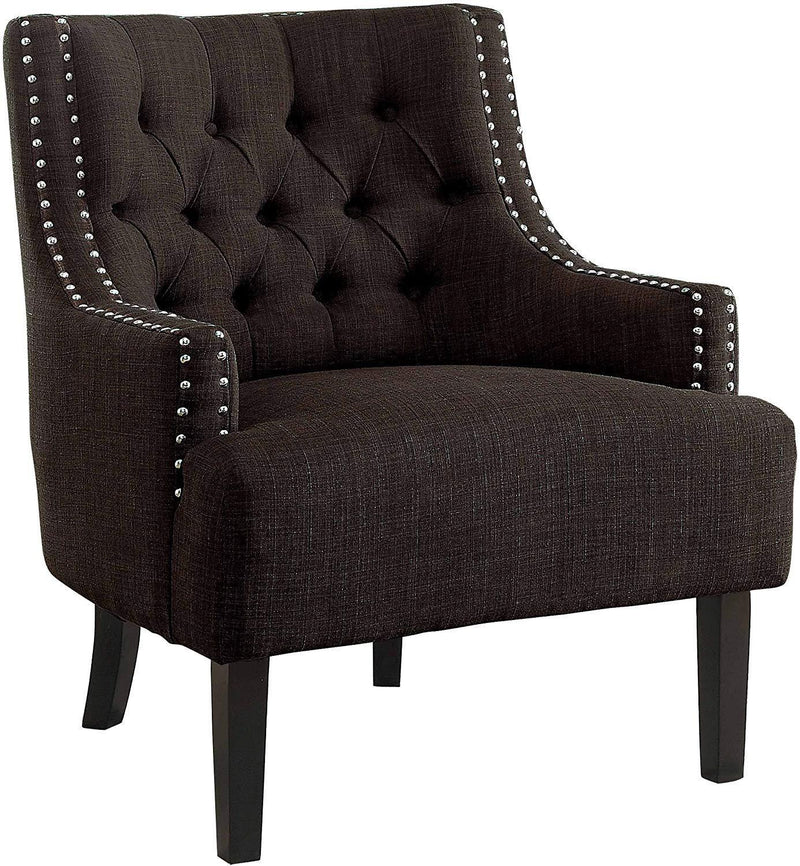 Homelegance Charisma Fabric Accent Chair, Indigo