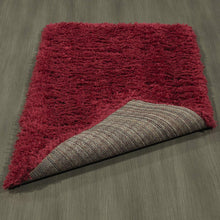 Load image into Gallery viewer, Ottomanson Flokati Collection Faux Sheepskin Shag Runner Rug, 2&#39;7&quot;X5&#39;, Red
